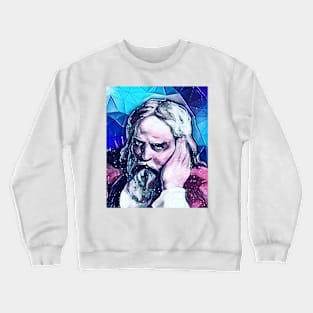 Snorri Sturluson Snowy Portrait | Snorri Sturluson Artwork 13 Crewneck Sweatshirt